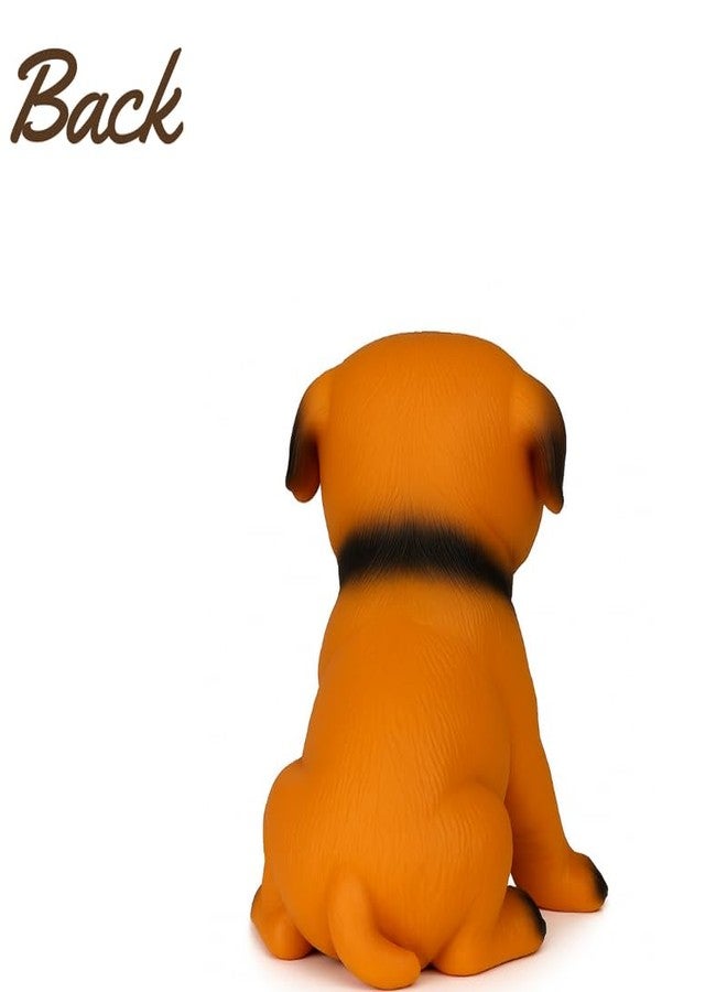 KittuPetSmall Medium Dog Chew Toy Non-Toxic Silicone Squeaky Toy for Pugs Interactive Fun Pet Supplies Size M - Image 2